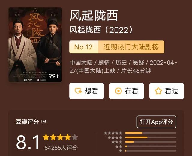 网络剧排行榜前十名2022（2022年最火的9部电视剧）(30)