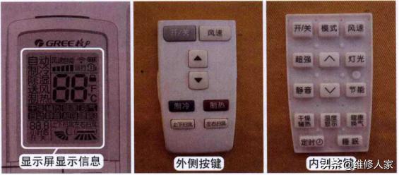 空调遥控器符号代表什么（空调遥控器特殊按键使用方法）(1)